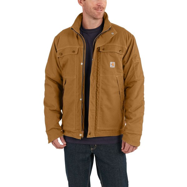 Carhartt FR Full Swing Quick Duck Coat in Carhartt Brown